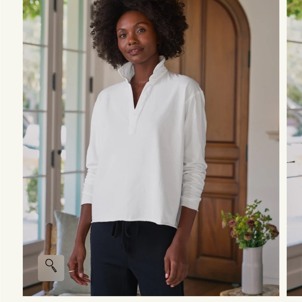 Frank & Eileen White Button Down Shirt